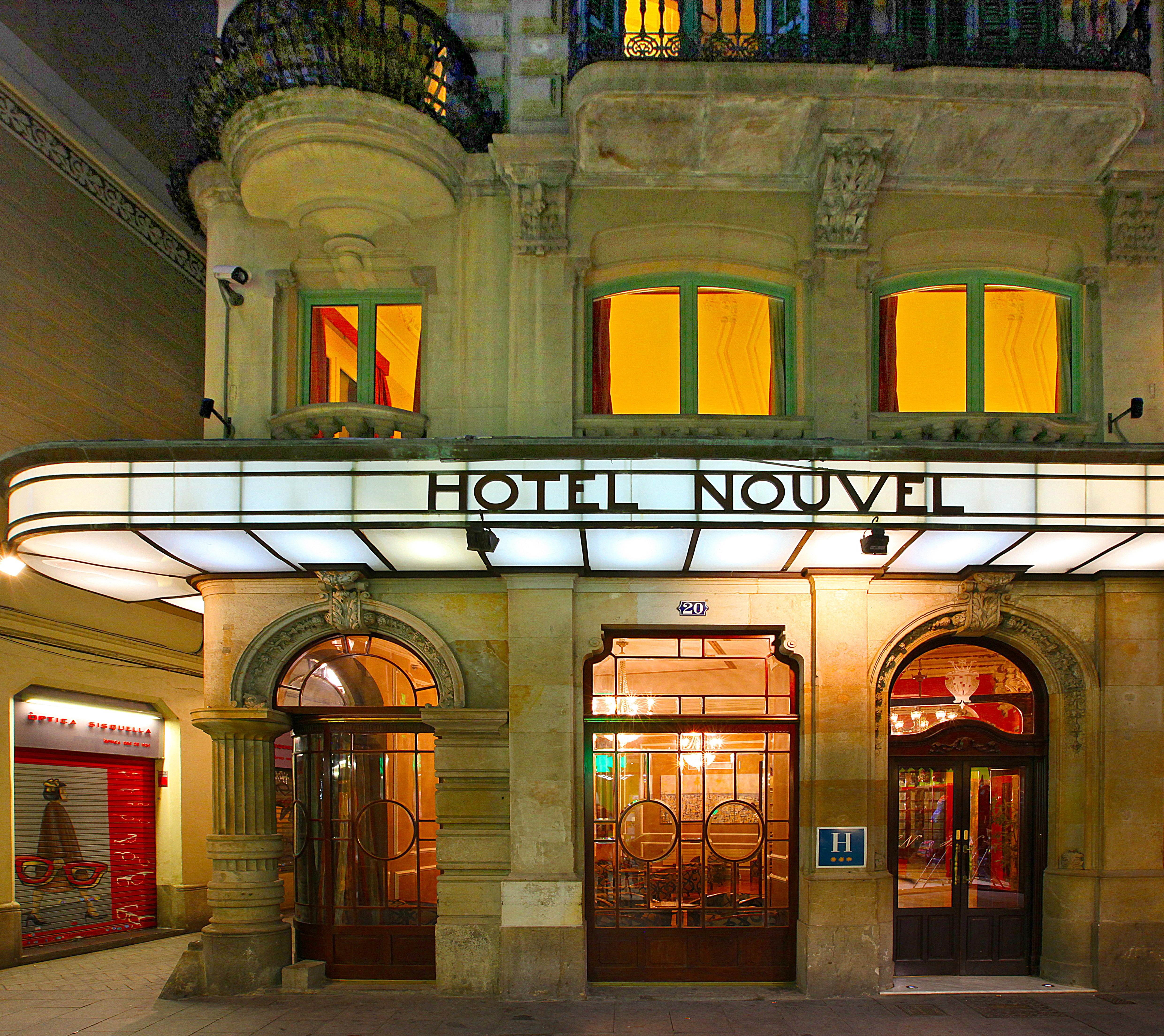 Hotel Nouvel Barcelona Kültér fotó